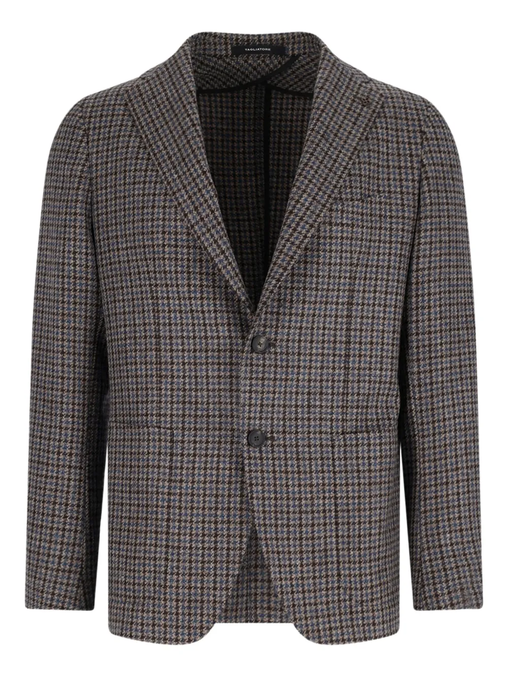 Однобортный блейзер в ломаную клетку TAGLIATORE, коричневый
Однобортный блейзер в ломаную клетку TAGLIATORE, коричневый