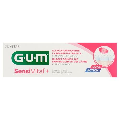 Зубная паста Sunstar GUM SensiVital+ - 75 мл
Зубная паста Sunstar GUM SensiVital+ - 75 мл