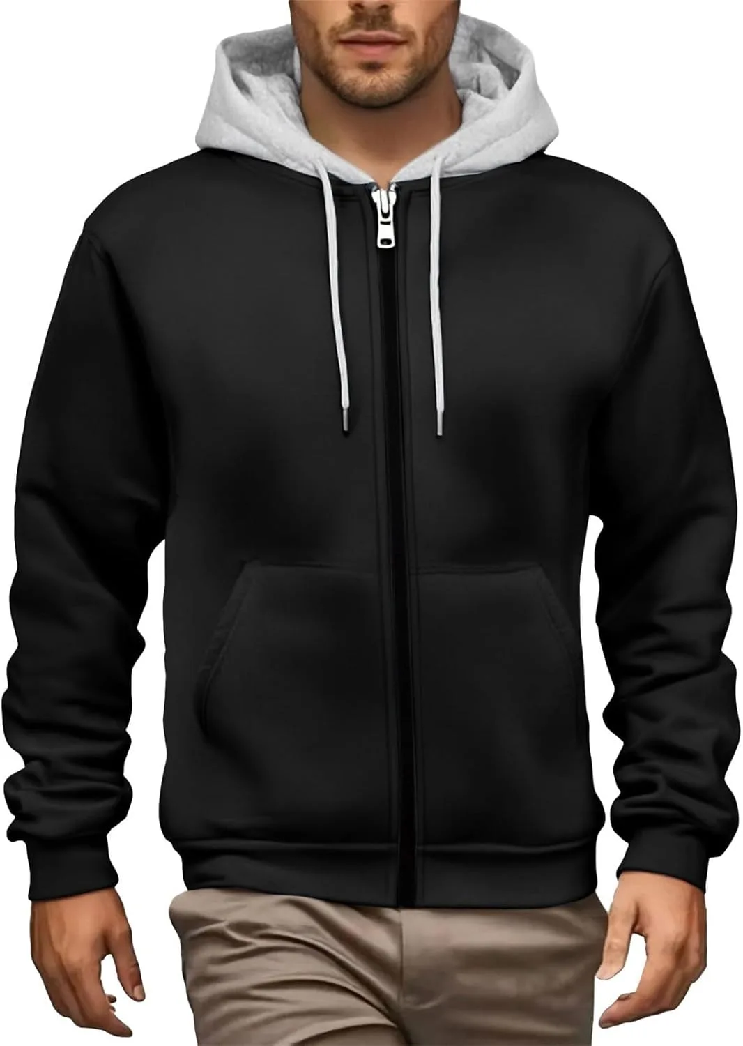 Мужская толстовка с молнией Regular Fit
Мужская толстовка с молнией Regular Fit