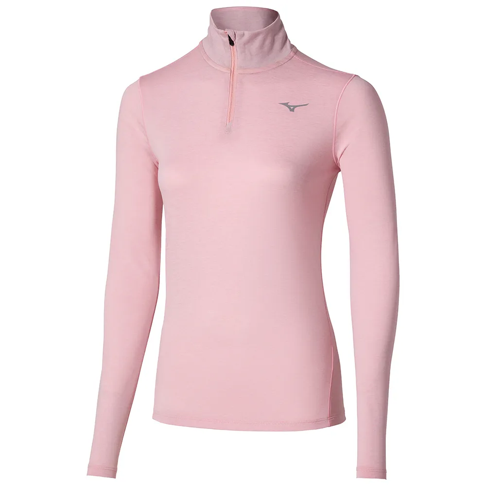 Футболка с длинным рукавом Mizuno Core Impulse half zip, розовый
Футболка с длинным рукавом Mizuno Core Impulse half zip, розовый
