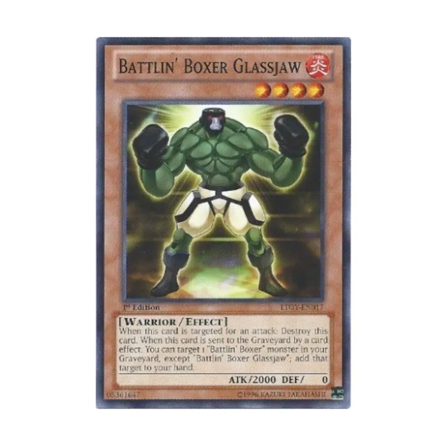 CCG Боевой боксер Стеклянная челюсть (Обычный), Yu-Gi-Oh - Lord of the Tachyon Galaxy - Singles
CCG Боевой боксер Стеклянная челюсть (Обычный), Yu-Gi-Oh - Lord of the Tachyon Galaxy - Singles