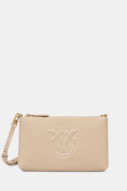 Кожаный клатч Pinko, бежевый
Кожаный клатч Pinko, бежевый