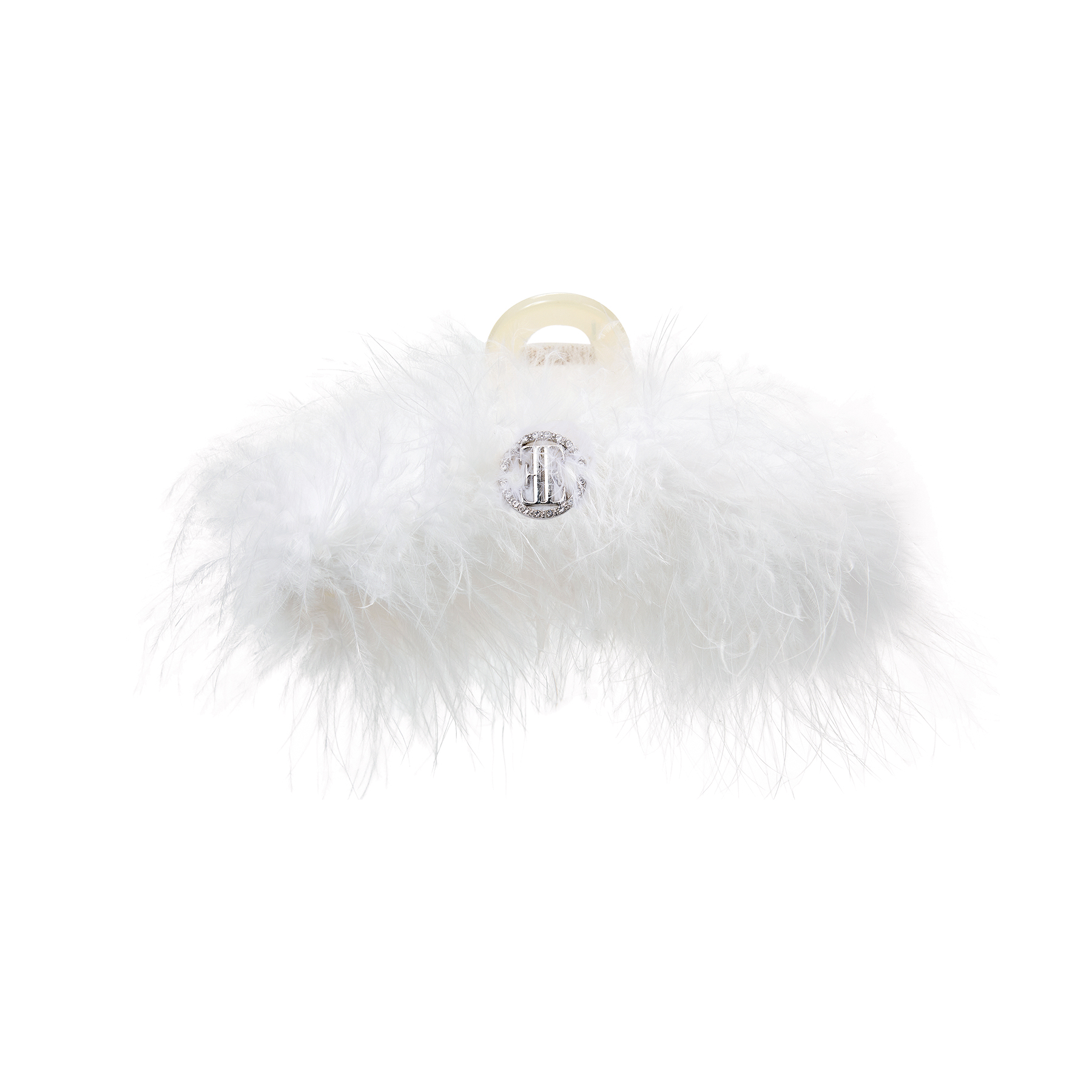 Зажимы для волос Feather ELLE, moon белый
Зажимы для волос Feather ELLE, moon белый