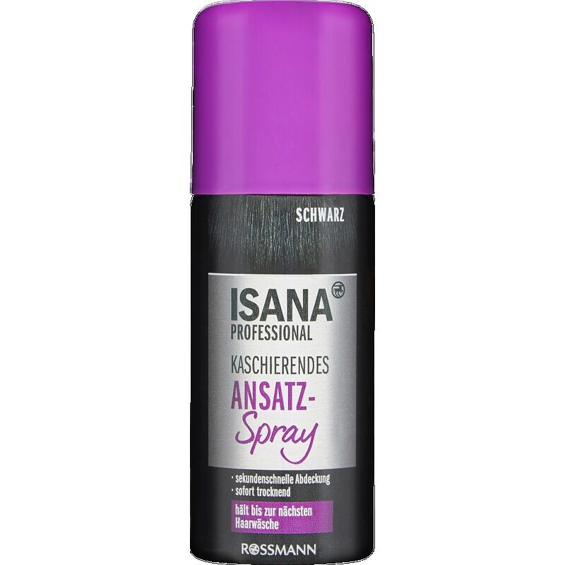 Спрей для маскировки корней, черный ISANA, 100 ml
Спрей для маскировки корней, черный ISANA, 100 ml