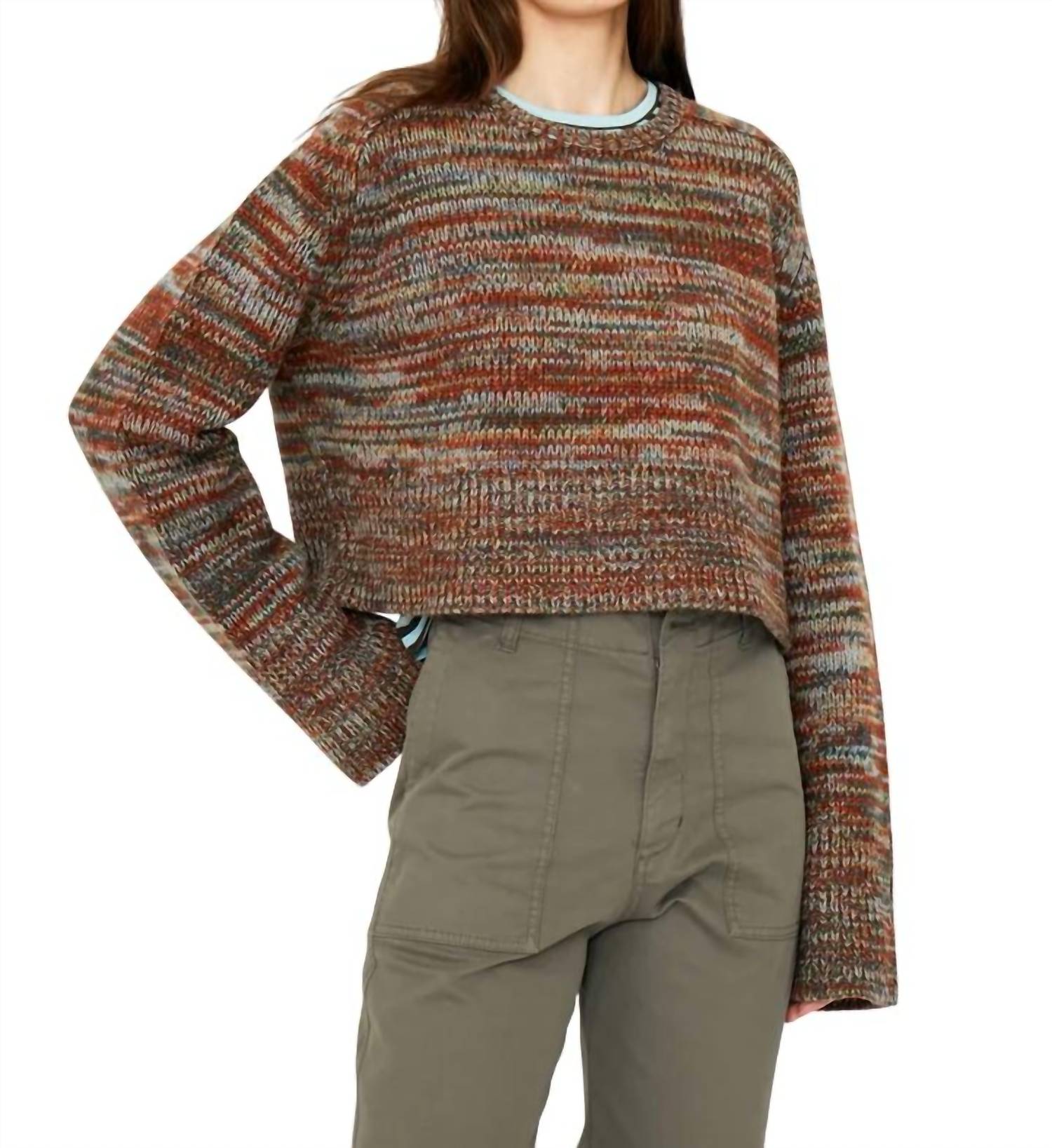 Свитер Cleo в коричневом меланже KULE
Свитер Cleo в коричневом меланже KULE