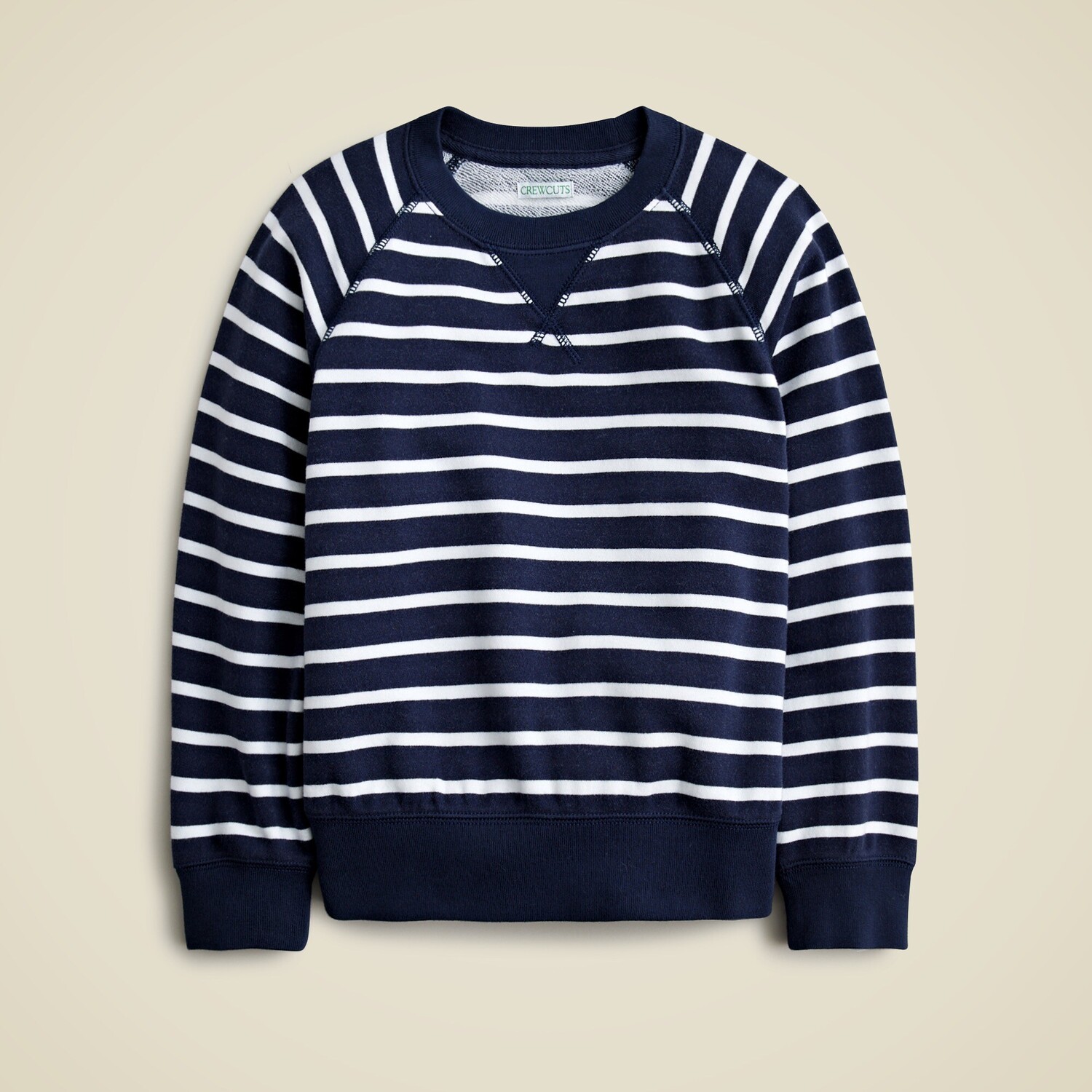 Толстовка с круглым вырезом от Kid by Crewcuts окрашенная в готовом виде в полоску J.Crew, белый
Толстовка с круглым вырезом от Kid by Crewcuts окрашенная в готовом виде в полоску J.Crew, белый