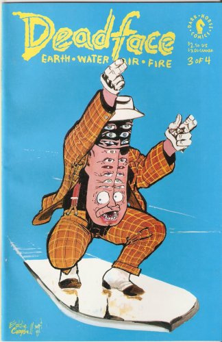 Deadface: Earth, Water, Air, and Fire #3 September 1992 (Dark Horse Comics)
Deadface: Earth, Water, Air, and Fire #3 September 1992 (Dark Horse Comics)