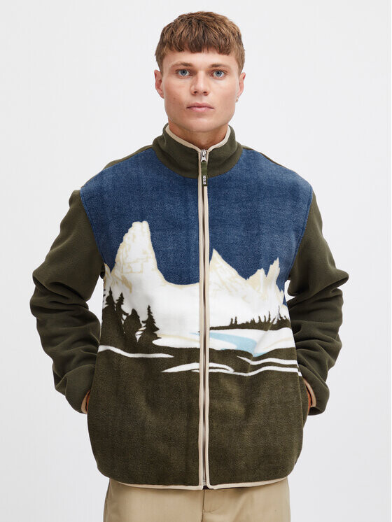 Флисовая куртка стандартного кроя Solid, зеленый
Флисовая куртка стандартного кроя Solid, зеленый