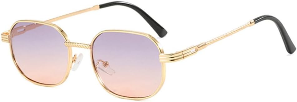 Ретро-солнцезащитные очки в маленькой металлической оправе для женщин, модные градиентные линзы, защита от УФ-излучения UV400, панк-очки темно-зеленого цвета для мужчин TYUVIVO, Golden Grey Orange
Ретро-солнцезащитные очки в маленькой металлической оправе для женщин, модные градиентные линзы, защита от УФ-излучения UV400, панк-очки темно-зеленого цвета для мужчин TYUVIVO, Golden Grey Orange