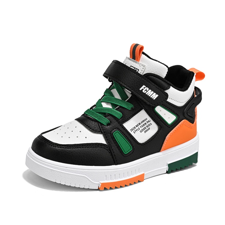 Противоскользящие износостойкие высокие детские кроссовки для скейтбординга FCMM, черный/зеленый/оранжевый
Противоскользящие износостойкие высокие детские кроссовки для скейтбординга FCMM, черный/зеленый/оранжевый