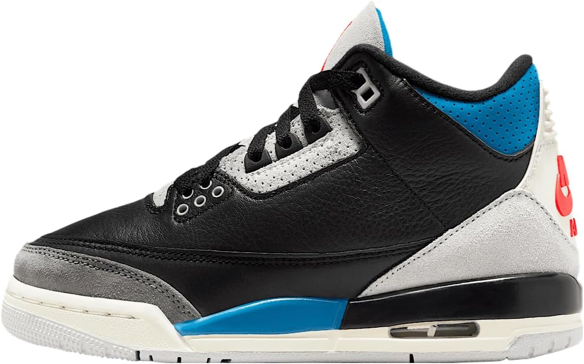 Детские ретро-кроссовки Jordan черный/красный Чили/нейтрально-серый
Детские ретро-кроссовки Jordan черный/красный Чили/нейтрально-серый