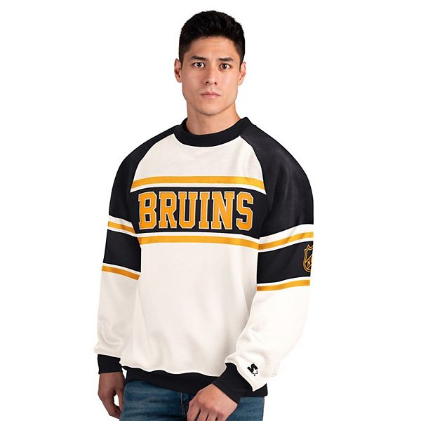 Мужской белый флисовый свитшот Boston Bruins Defense Starter
Мужской белый флисовый свитшот Boston Bruins Defense Starter