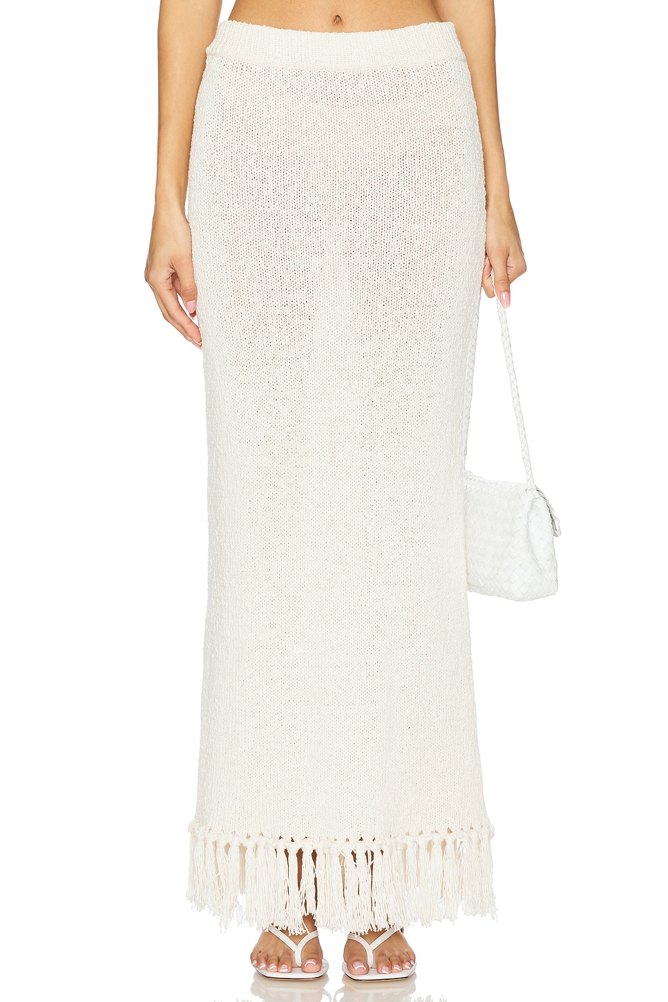 Вязаная юбка с бахромой Lauryn 4Th & Reckless, beige
Вязаная юбка с бахромой Lauryn 4Th & Reckless, beige