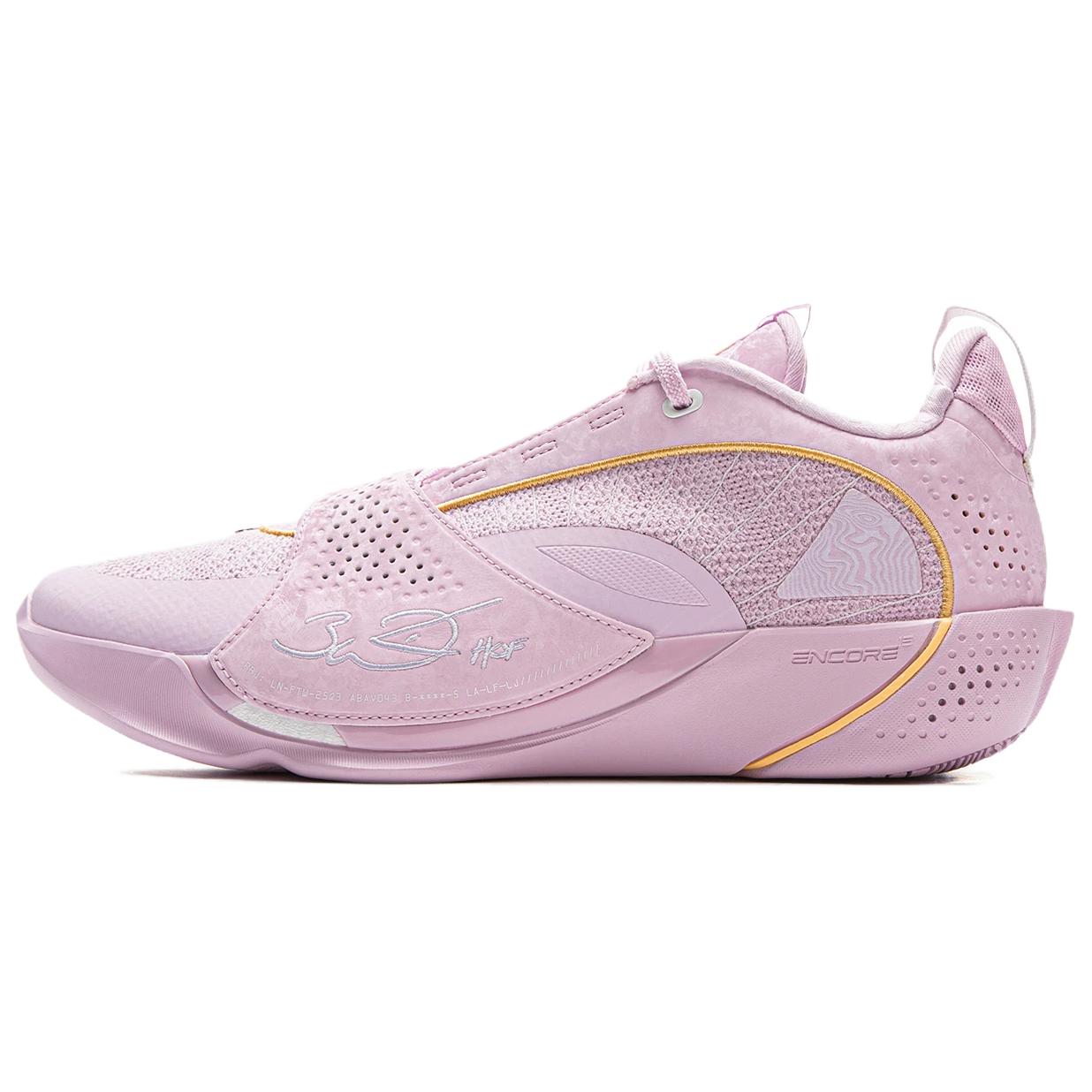 LINING Баскетбольные кроссовки Wade All City 13ENCORE мужские низкие, цвет "ранний лотос розовый"
LINING Баскетбольные кроссовки Wade All City 13ENCORE мужские низкие, цвет "ранний лотос розовый"