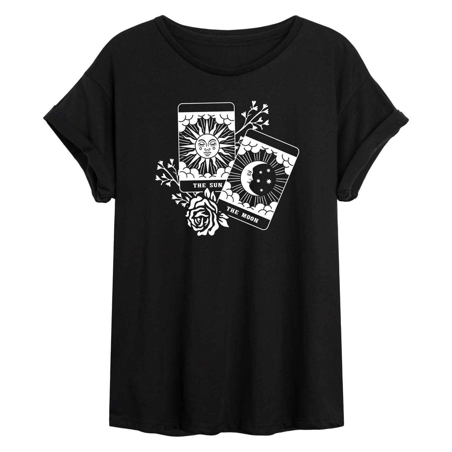 Детская футболка большого размера с рисунком «Солнце и Луна Таро» Licensed Character
Детская футболка большого размера с рисунком «Солнце и Луна Таро» Licensed Character