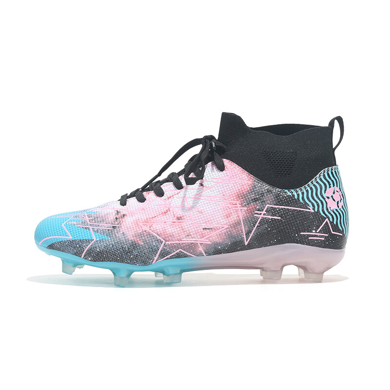 Футбольные бутсы унисекс с высоким верхом Jifffly, розовый/белый
Футбольные бутсы унисекс с высоким верхом Jifffly, розовый/белый