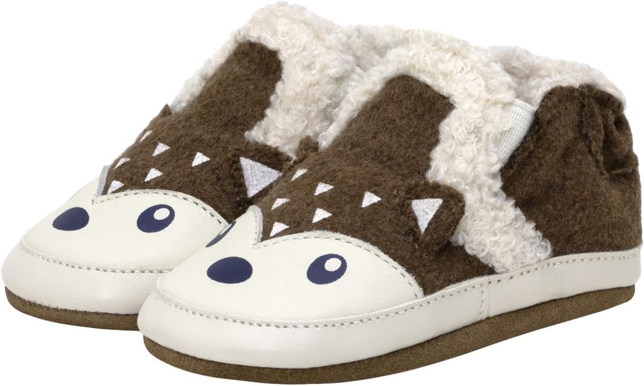 Пинетки Robeez для мальчиков и мягкие обувь с противоскользящей подошвой для кроватки, тапочки-мокасины для младенцев и малышей, 0-24 месяца, Brave Fox Camel Wool
Пинетки Robeez для мальчиков и мягкие обувь с противоскользящей подошвой для кроватки, тапочки-мокасины для младенцев и малышей, 0-24 месяца, Brave Fox Camel Wool