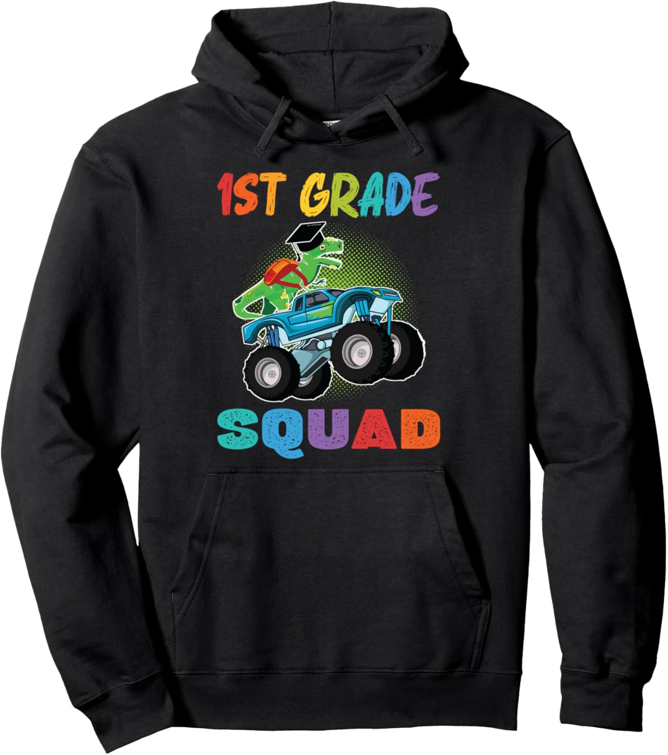 Худи для мальчиков из школы First Grade Squad School Dinosaur Monster Truck Graduation & 1St Grade Gifts, черный
Худи для мальчиков из школы First Grade Squad School Dinosaur Monster Truck Graduation & 1St Grade Gifts, черный