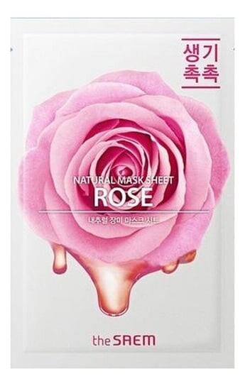 Тканевая маска, Роза, 21 мл The Saem, Natural Mask Sheet
Тканевая маска, Роза, 21 мл The Saem, Natural Mask Sheet