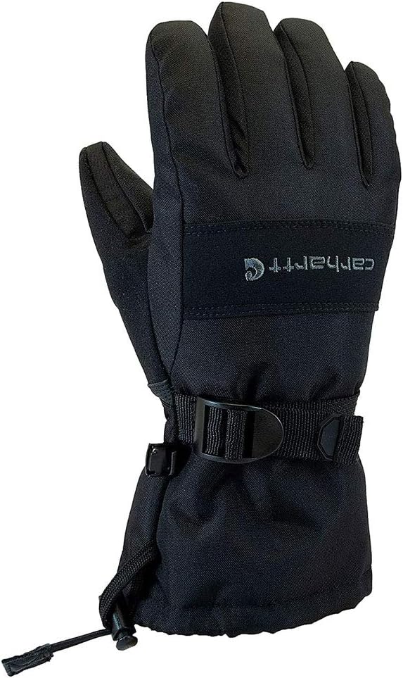 Carhartt Kids' Waterproof Insulated Gauntlet Glove, Black
Carhartt Kids' Waterproof Insulated Gauntlet Glove, Black