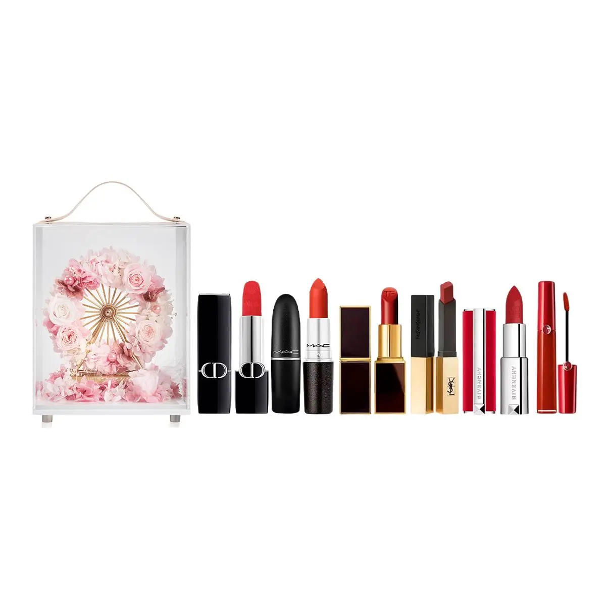 Эксклюзивный набор подарочных коробок с сохранившимися цветами "колесо обозрения" легкое смешивание стойкий цвет лица 999 3 шт DIOR
Эксклюзивный набор подарочных коробок с сохранившимися цветами "колесо обозрения" легкое смешивание стойкий цвет лица 999 3 шт DIOR