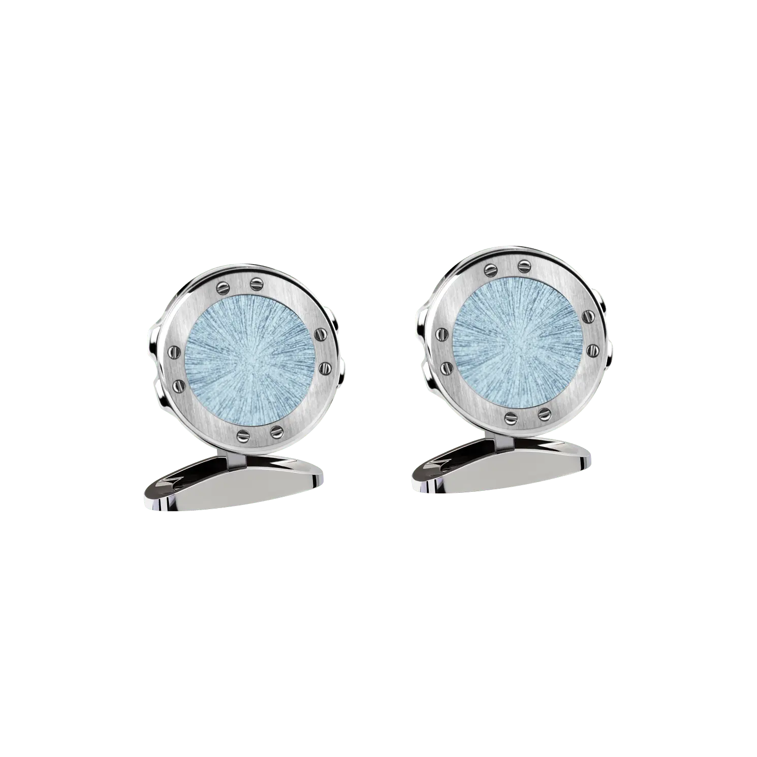 Запонки Chopard Alpine Eagle cufflinks - Инкрустация «rhône blue» — серебристый металл
Запонки Chopard Alpine Eagle cufflinks - Инкрустация «rhône blue» — серебристый металл