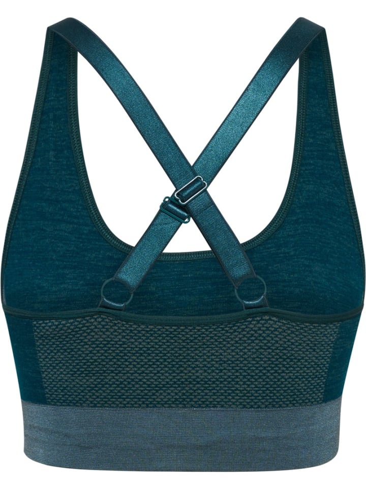 Спортивная футболка Clea Seamless Sports Top синего цвета Hummel
Спортивная футболка Clea Seamless Sports Top синего цвета Hummel