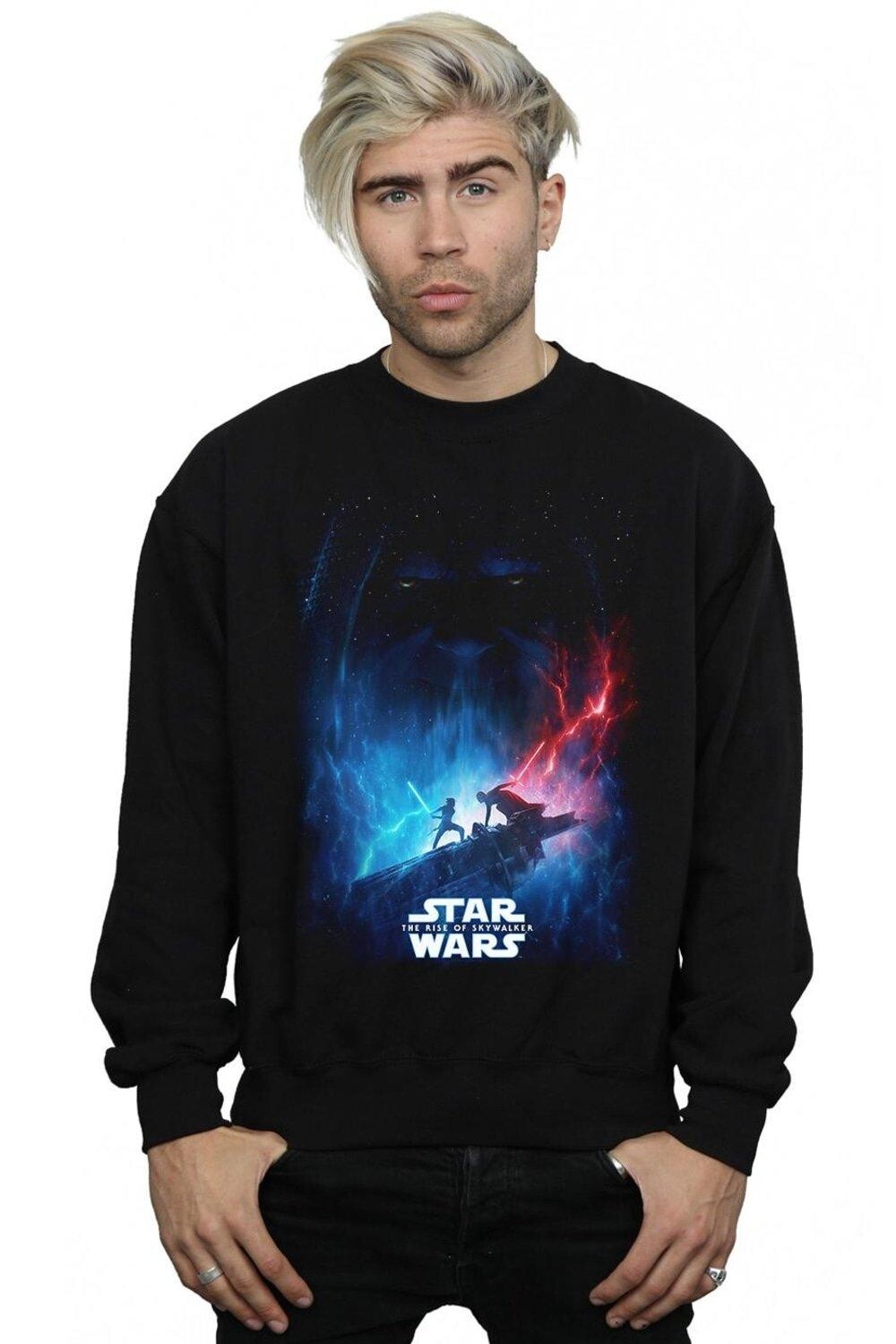 Толстовка с постером фильма «Восхождение Скайуокера» Star Wars, черный 
Толстовка с постером фильма «Восхождение Скайуокера» Star Wars, черный