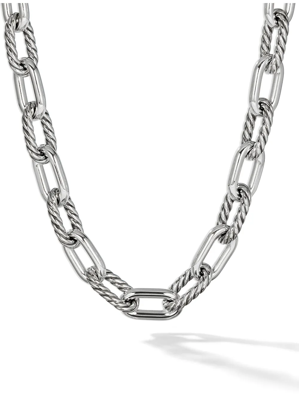 Серебряная цепочка на шею DY Madison (13.5 мм) David Yurman, серебяный
Серебряная цепочка на шею DY Madison (13.5 мм) David Yurman, серебяный