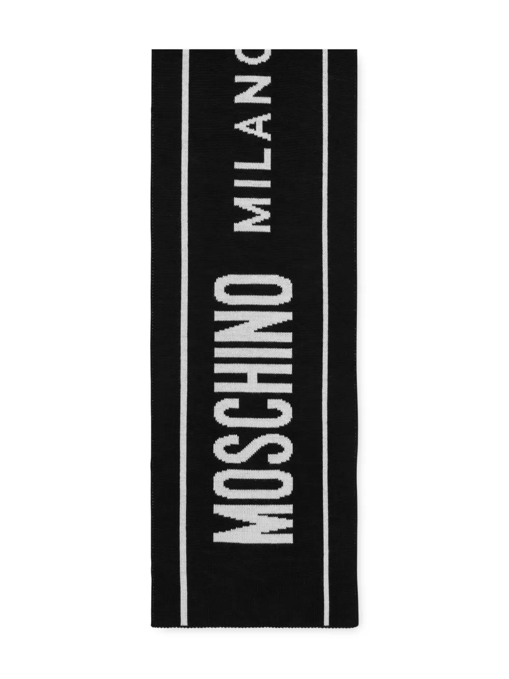 Шарф с логотипом Moschino, черный
Шарф с логотипом Moschino, черный