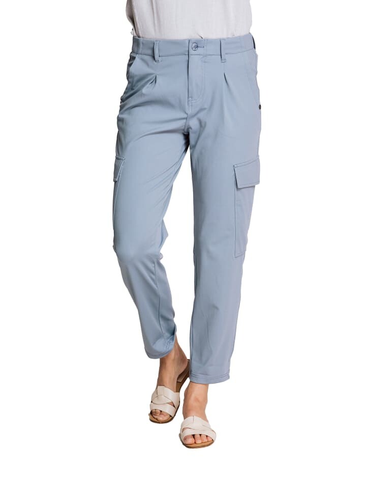 Тканевые брюки ZHRILL, синий
Тканевые брюки ZHRILL, синий