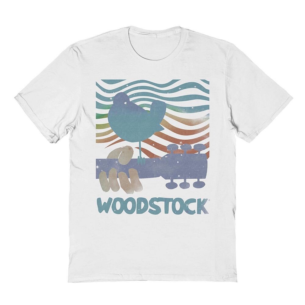 Мужская футболка Woodstock с переливающимся рисунком птицы Licensed Character, белый
Мужская футболка Woodstock с переливающимся рисунком птицы Licensed Character, белый