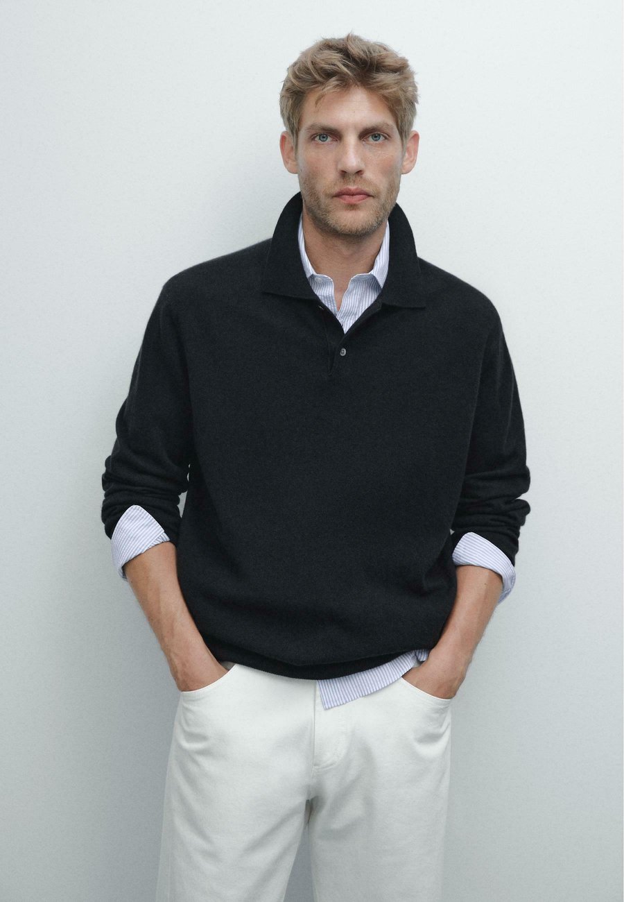 Поло Massimo Dutti CASHMERE LONG SLEEVE POLO COLLAR, Dark Blue
Поло Massimo Dutti CASHMERE LONG SLEEVE POLO COLLAR, Dark Blue