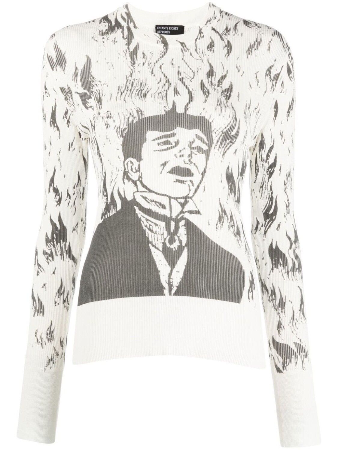 Enfants Riches Déprimés джемпер с круглым вырезом, нейтральный цвет
Enfants Riches Déprimés джемпер с круглым вырезом, нейтральный цвет