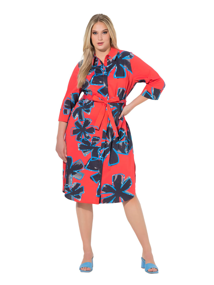 Ulla Popken Платье миди цвета паприки
Ulla Popken Платье миди цвета паприки