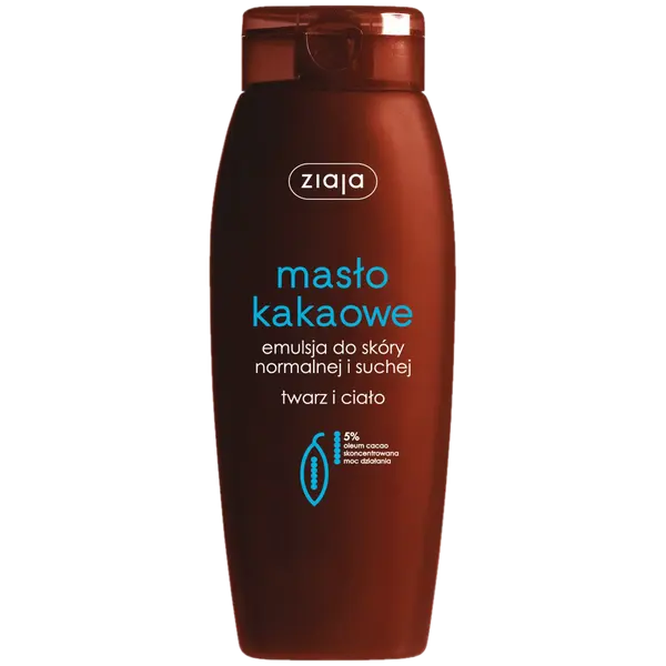 Эмульсия для лица и тела, 200 мл Ziaja Masło kakaowe
Эмульсия для лица и тела, 200 мл Ziaja Masło kakaowe