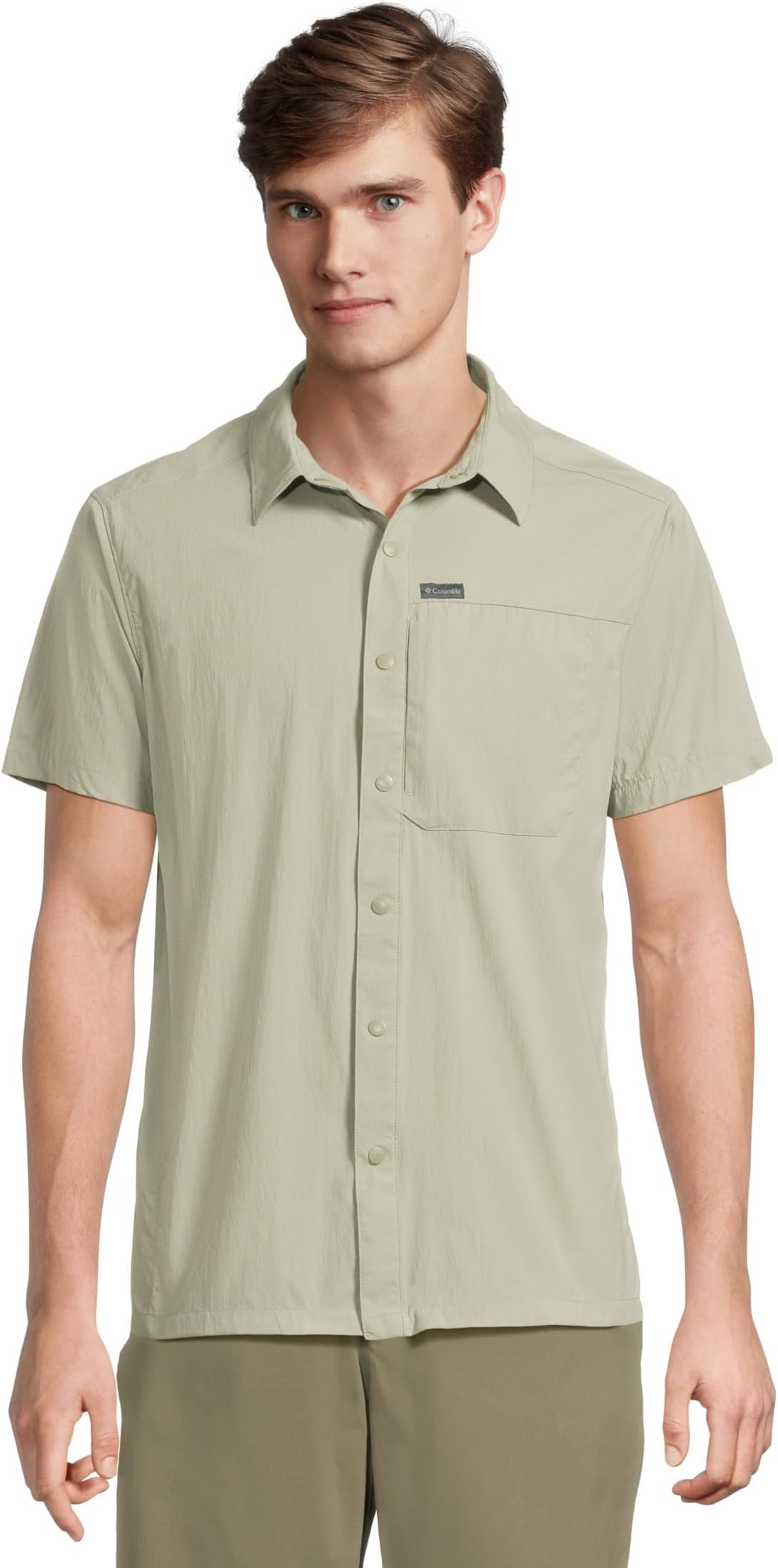 Мужская тканая рубашка Sage Peak с коротким рукавом Columbia, Safari
Мужская тканая рубашка Sage Peak с коротким рукавом Columbia, Safari