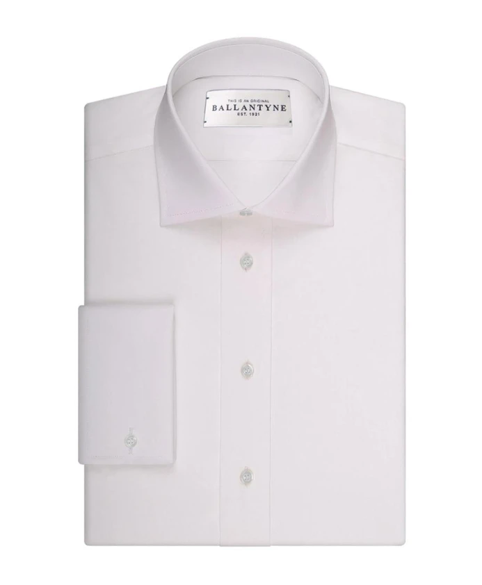 Хлопковая рубашка с расправленным воротником Ballantyne, белый
Хлопковая рубашка с расправленным воротником Ballantyne, белый