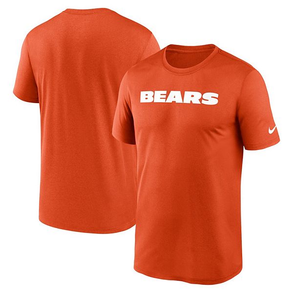 Мужская оранжевая футболка chicago bears primetime legend wordmark performance Nike
Мужская оранжевая футболка chicago bears primetime legend wordmark performance Nike