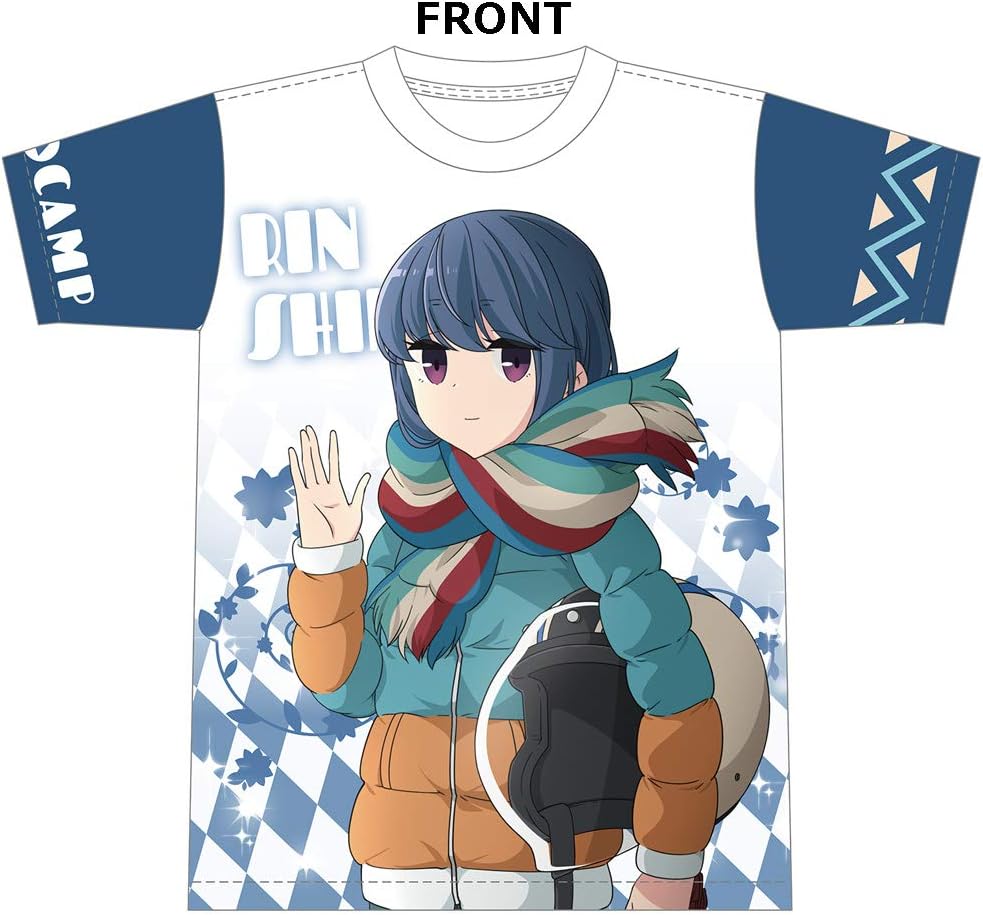 Футболка Yurucamp с полноцветным графическим принтом (Рин Шима) Azumaker
Футболка Yurucamp с полноцветным графическим принтом (Рин Шима) Azumaker