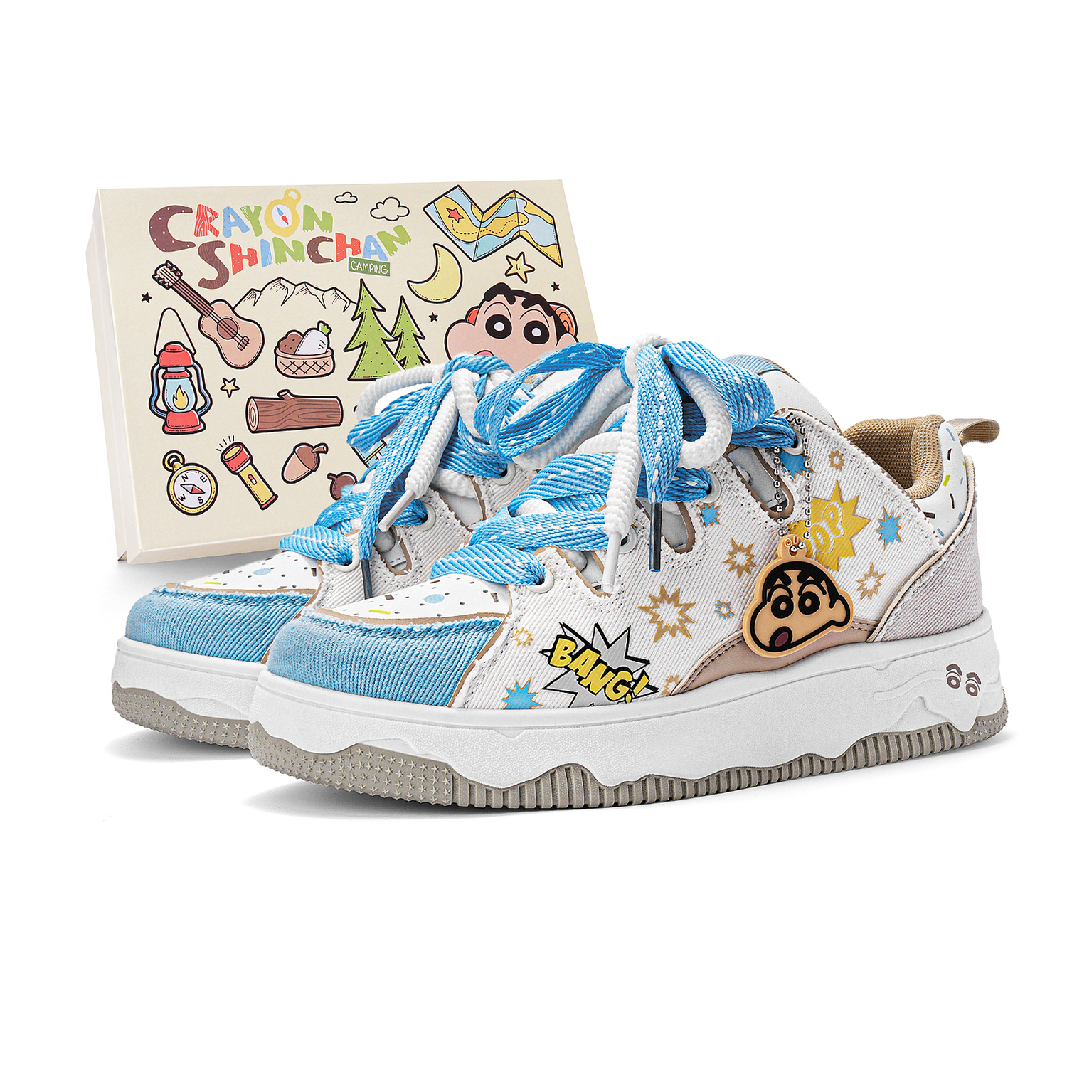 Crayon Shinchan Лёгкие дышащие низкие скейтерские кроссовки для увеличения роста унисекс Ice Cream (тканевая версия), цвет Ice Cream (Fabric Edition)
Crayon Shinchan Лёгкие дышащие низкие скейтерские кроссовки для увеличения роста унисекс Ice Cream (тканевая версия), цвет Ice Cream (Fabric Edition)