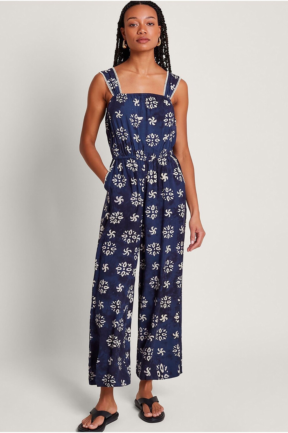 Комбинезон «Батик Лорета» с принтом Monsoon, синий
Комбинезон «Батик Лорета» с принтом Monsoon, синий