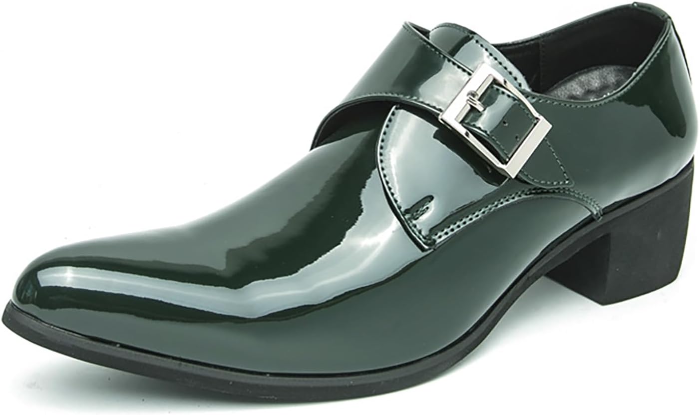 Мужские лоферы SIYAKE с заостренным носком, монк-ремешком, низким массивным каблуком, выполненные из лакированной кожи, модичные классические слипоны с комфортной нескользящей подошвой, деловая обувь типа оксфорды для свадьбы, танцев и вечеринок...
Мужские лоферы SIYAKE с заостренным носком, монк-ремешком, низким массивным каблуком, выполненные из лакированной кожи, модичные классические слипоны с комфортной нескользящей подошвой, деловая обувь типа оксфорды для свадьбы, танцев и вечеринок...