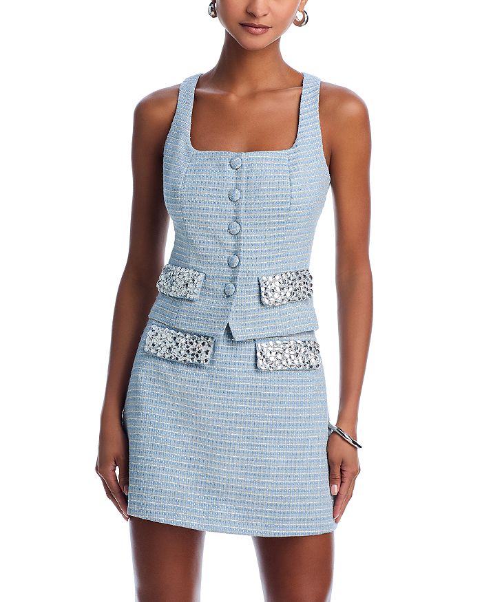 Твидовый жилет - эксклюзив AQUA, синий
Твидовый жилет - эксклюзив AQUA, синий