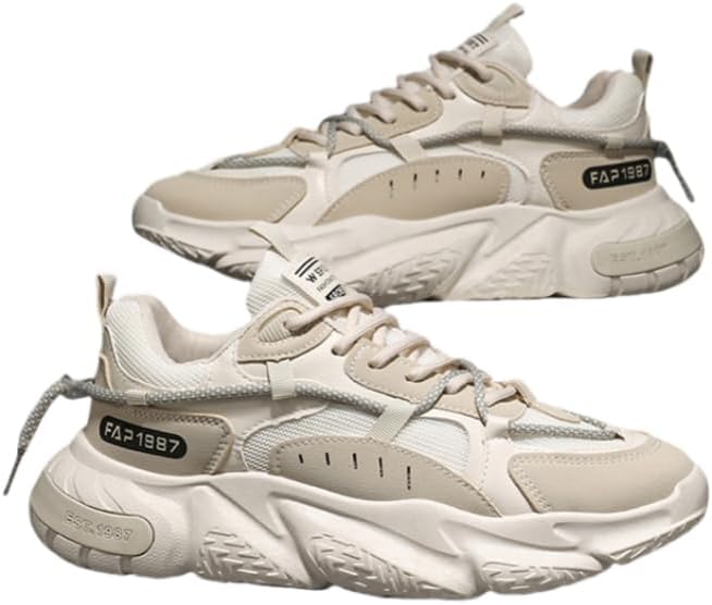 Мужские повседневные спортивные кроссовки для бега, дышащие низкие кеды на шнуровке, верх из ПУ и тканевая подкладка - для всех сезонов Hoalox, хаки
Мужские повседневные спортивные кроссовки для бега, дышащие низкие кеды на шнуровке, верх из ПУ и тканевая подкладка - для всех сезонов Hoalox, хаки