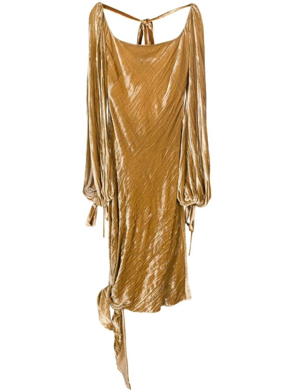 Платье с рукавами колокол Petar Petrov, коричневый
Платье с рукавами колокол Petar Petrov, коричневый