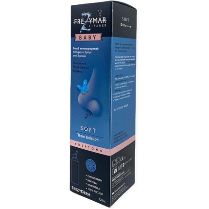 Frezyderm Frezymar Cleaner Baby Hypertonic Soft Назальный сосудосуживающий препарат 120 мл Fotopharmacy
Frezyderm Frezymar Cleaner Baby Hypertonic Soft Назальный сосудосуживающий препарат 120 мл Fotopharmacy