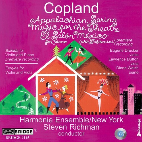 CD диск Copland / Richman / Harmonie Ensemble New York: Rarities & Masterpieces
CD диск Copland / Richman / Harmonie Ensemble New York: Rarities & Masterpieces