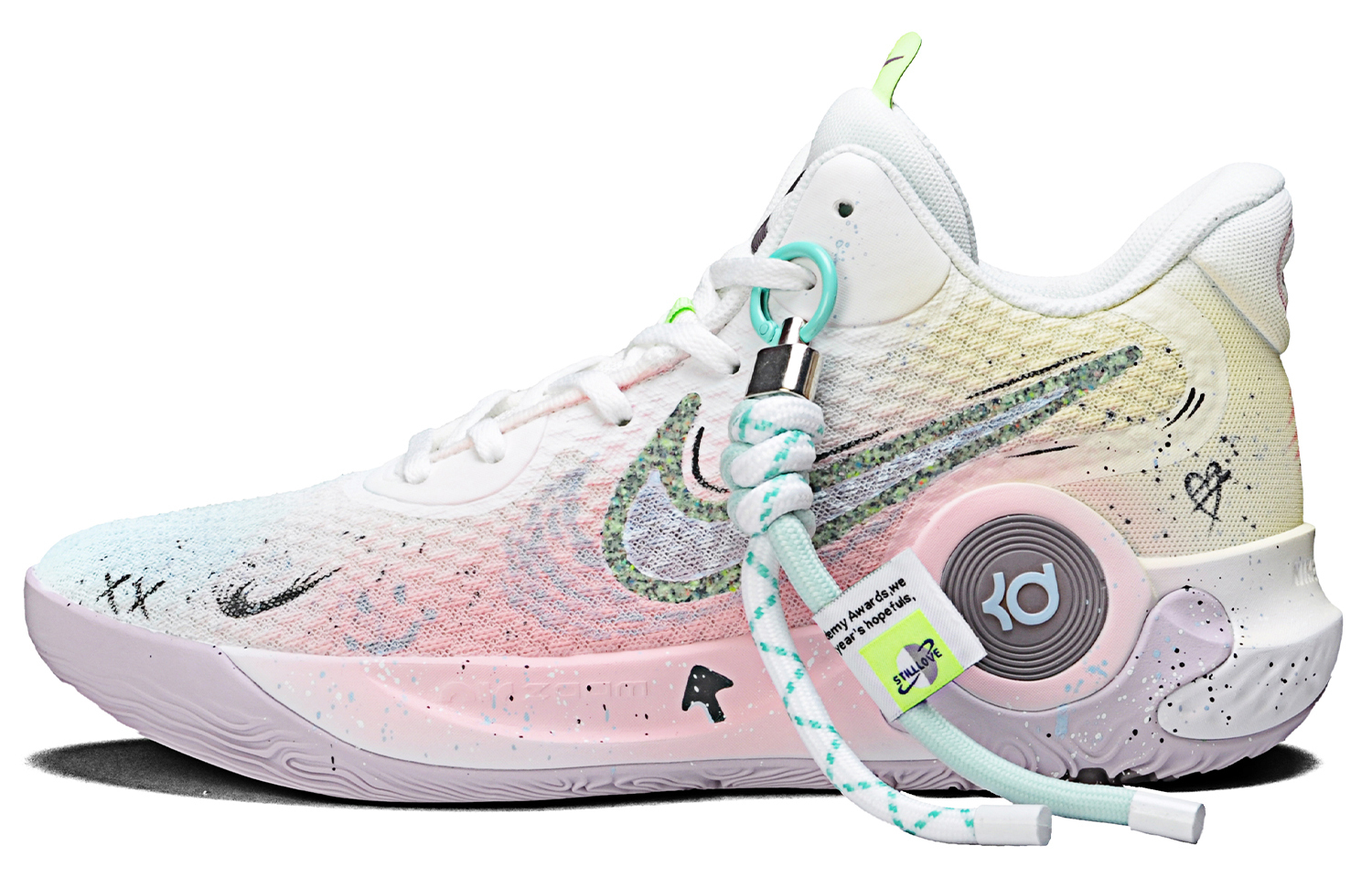 Nike Кроссовки KD Trey 5 IX Vintage баскетбольные унисекс мидтоп синий/розовый/желтый, цвет Blue Pink Yellow
Nike Кроссовки KD Trey 5 IX Vintage баскетбольные унисекс мидтоп синий/розовый/желтый, цвет Blue Pink Yellow