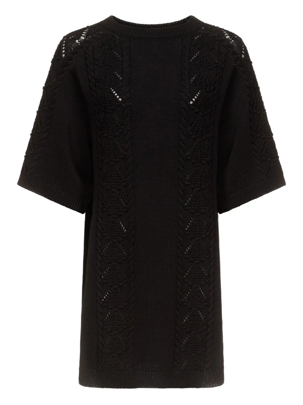 Платье мини в технике кроше LouLou de Saison, черный
Платье мини в технике кроше LouLou de Saison, черный